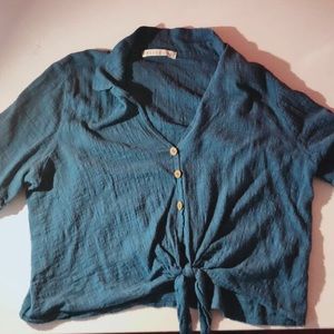 Blue Button Down Shirt 💫